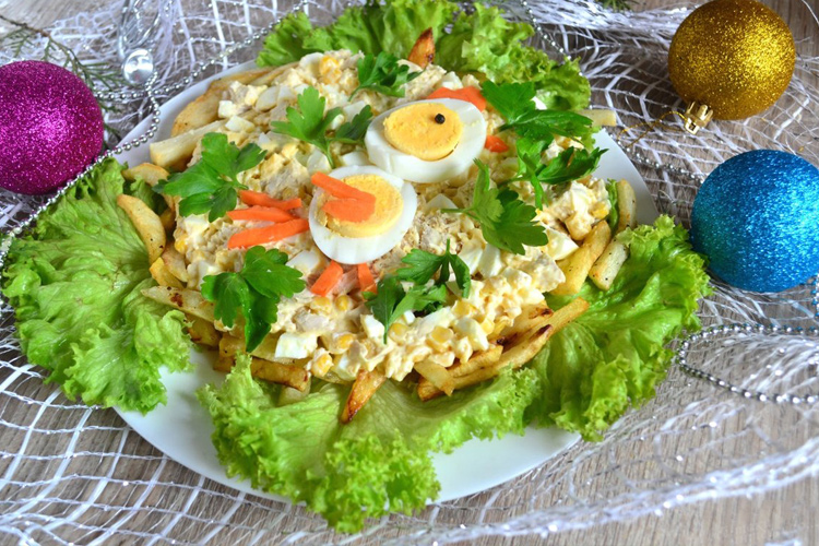 5 Вкусных Салатов На Новый Год 5 Вкусных Салатов На Новый Год